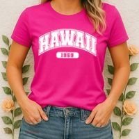 Hawaii Collegiate Style 1959 Women's T-Shirt thumb 2