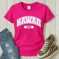 Hawaii Collegiate Style 1959 Women's T-Shirt thumb 3