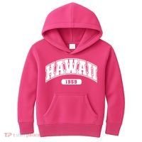 Hawaii Collegiate Style 1959 Kids Hoodie thumb 0