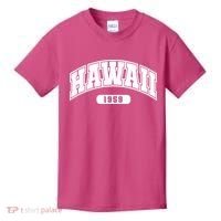 Hawaii Collegiate Style 1959 Kids T-Shirt thumb 0