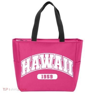 Hawaii Collegiate Style 1959 Tote Bag