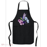 Hummingbird Colibri Snowcap Bird Flowers Tropical Summer Apron thumb 0