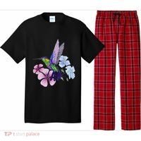 Hummingbird Colibri Snowcap Bird Flowers Tropical Summer Pajama Set thumb 0