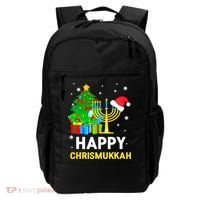 Happy Chrismukkah Santa Hat Christmas Hanukkah Sleep Backpack thumb 0