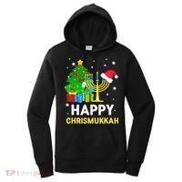 Happy Chrismukkah Santa Hat Christmas Hanukkah Sleep Women's Hoodie thumb 0