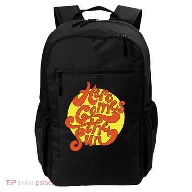 Here Comes The Sun Summer Beach Retro Backpack
