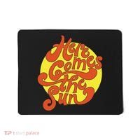 Here Comes The Sun Summer Beach Retro Mousepad thumb 0