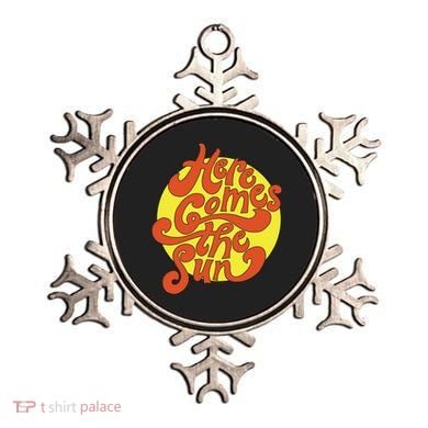 Here Comes The Sun Summer Beach Retro Ornament