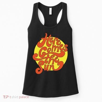 Here Comes The Sun Summer Beach Retro Women's Tank Top