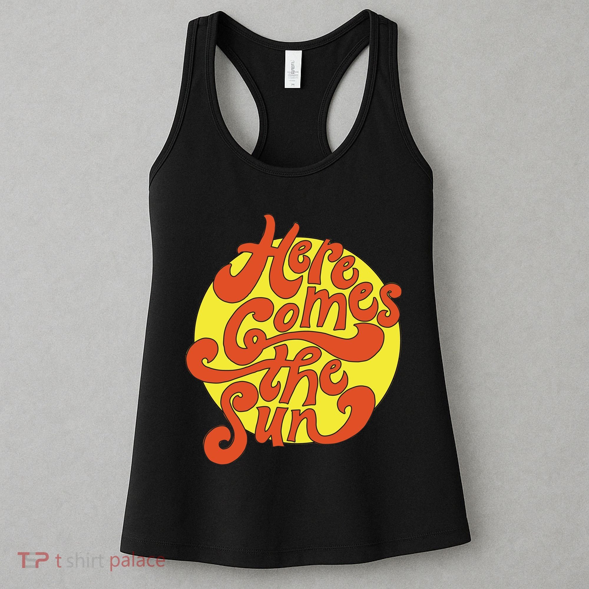 Here Comes The Sun Summer Beach Retro Women's Tank Top