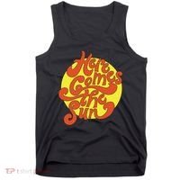 Here Comes The Sun Summer Beach Retro Tank Top thumb 0