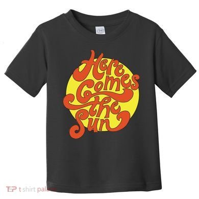 Here Comes The Sun Summer Beach Retro Toddler T-Shirt