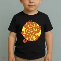 Here Comes The Sun Summer Beach Retro Toddler T-Shirt thumb 2