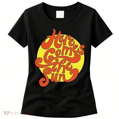Here Comes The Sun Summer Beach Retro Women's T-Shirt