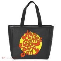 Here Comes The Sun Summer Beach Retro Tote Bag thumb 0