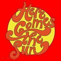 Here Comes The Sun Summer Beach Retro Santa Hat thumb 1