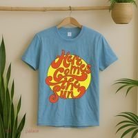 Here Comes The Sun Summer Beach Retro T-Shirt thumb 2