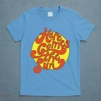 Here Comes The Sun Summer Beach Retro T-Shirt thumb 4
