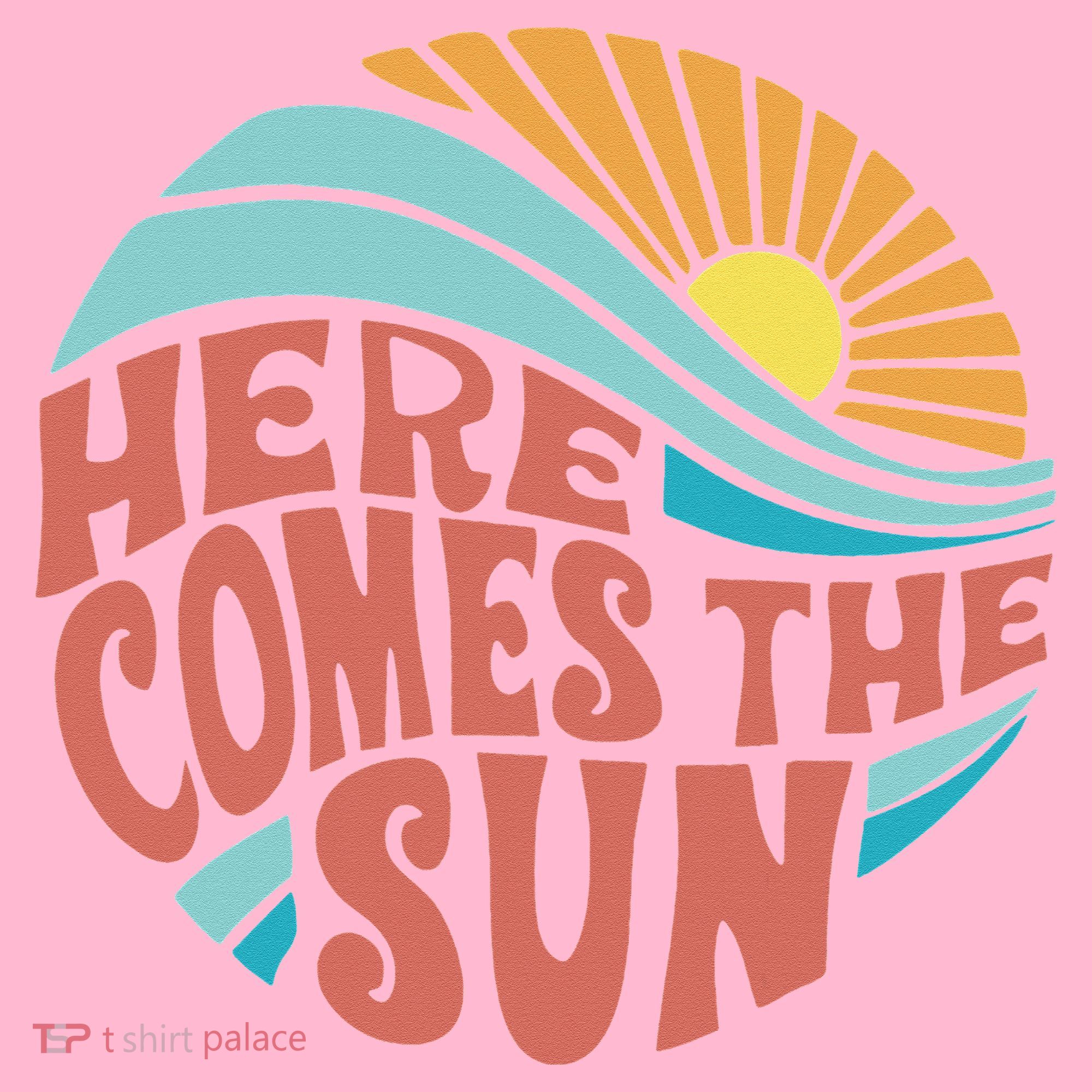 Here Comes The Sun  Baby Summer Beach Coaster