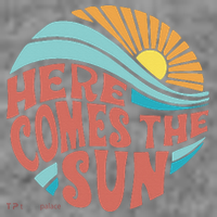Here Comes The Sun  Baby Summer Beach Toddler Hoodie thumb 2