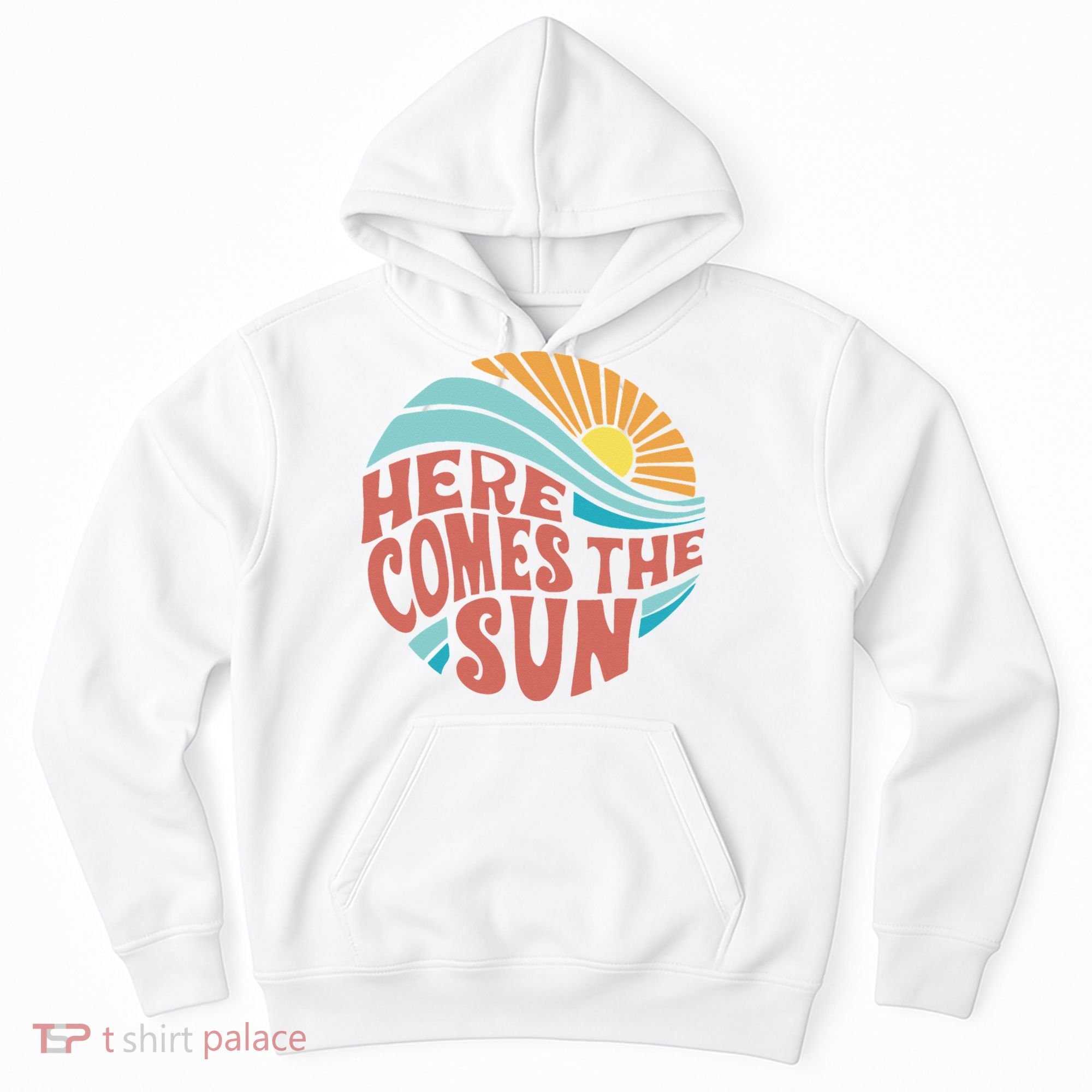 Here Comes The Sun  Baby Summer Beach Hoodie