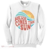 Here Comes The Sun  Baby Summer Beach Sweatshirt thumb 0