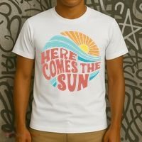 Here Comes The Sun  Baby Summer Beach T-Shirt thumb 3