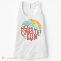 Here Comes The Sun  Baby Summer Beach Women's Tank Top thumb 0