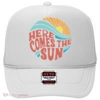 Here Comes The Sun  Baby Summer Beach Hat thumb 0