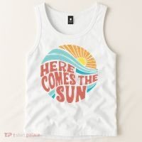 Here Comes The Sun  Baby Summer Beach Tank Top thumb 2