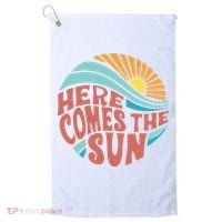 Here Comes The Sun  Baby Summer Beach Golf Towel thumb 0