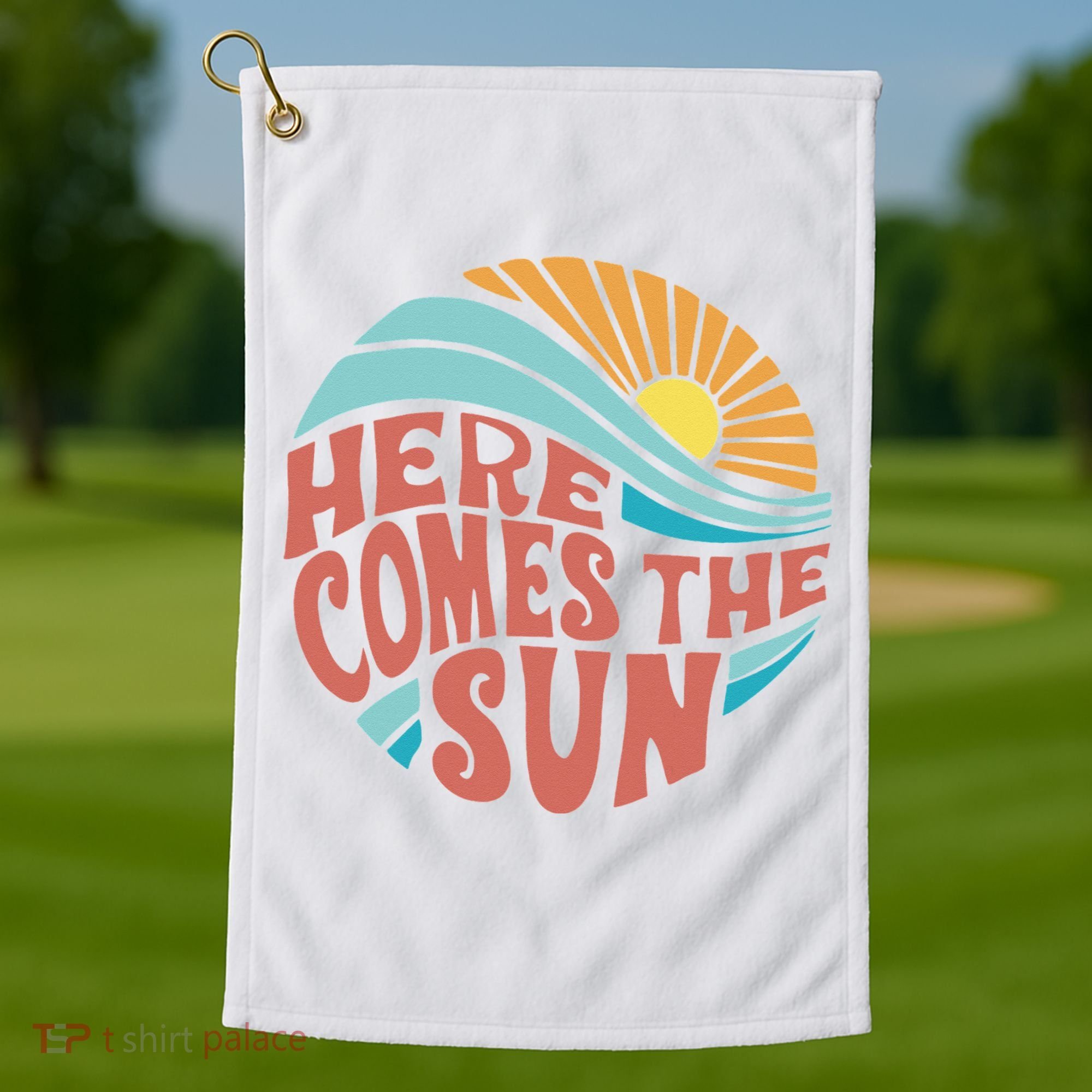 Here Comes The Sun  Baby Summer Beach Golf Towel