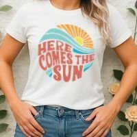 Here Comes The Sun  Baby Summer Beach Women's T-Shirt thumb 2