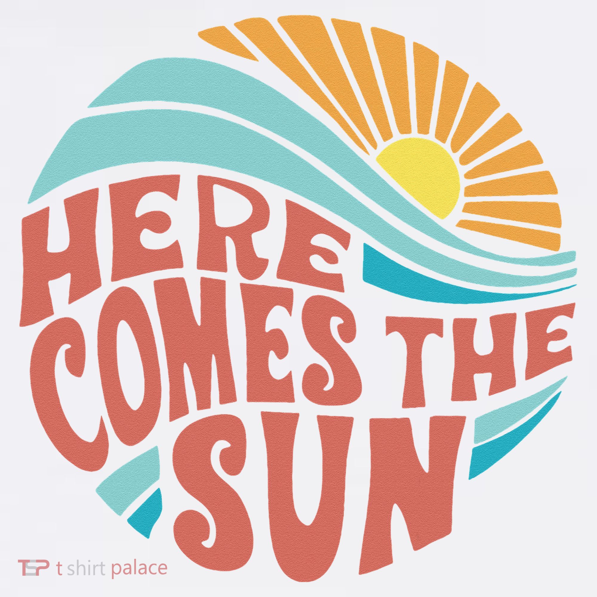 Here Comes The Sun  Baby Summer Beach Women's T-Shirt