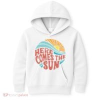Here Comes The Sun  Baby Summer Beach Kids Hoodie thumb 0