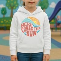 Here Comes The Sun  Baby Summer Beach Kids Hoodie thumb 3