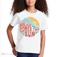 Here Comes The Sun  Baby Summer Beach Kids T-Shirt thumb 2