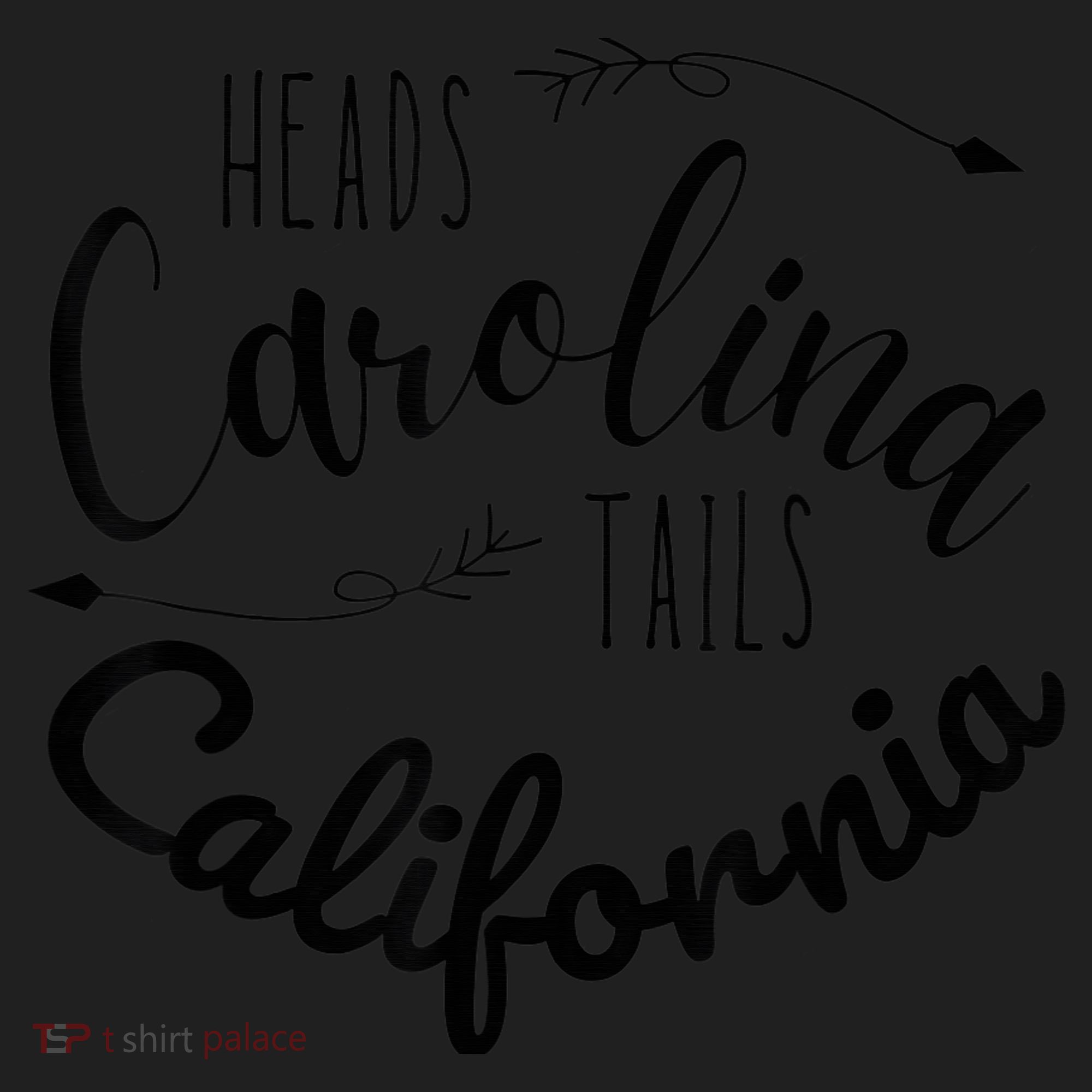 Heads Carolina Tail California Western Summer Beach Paradise Women's Sweatshirt