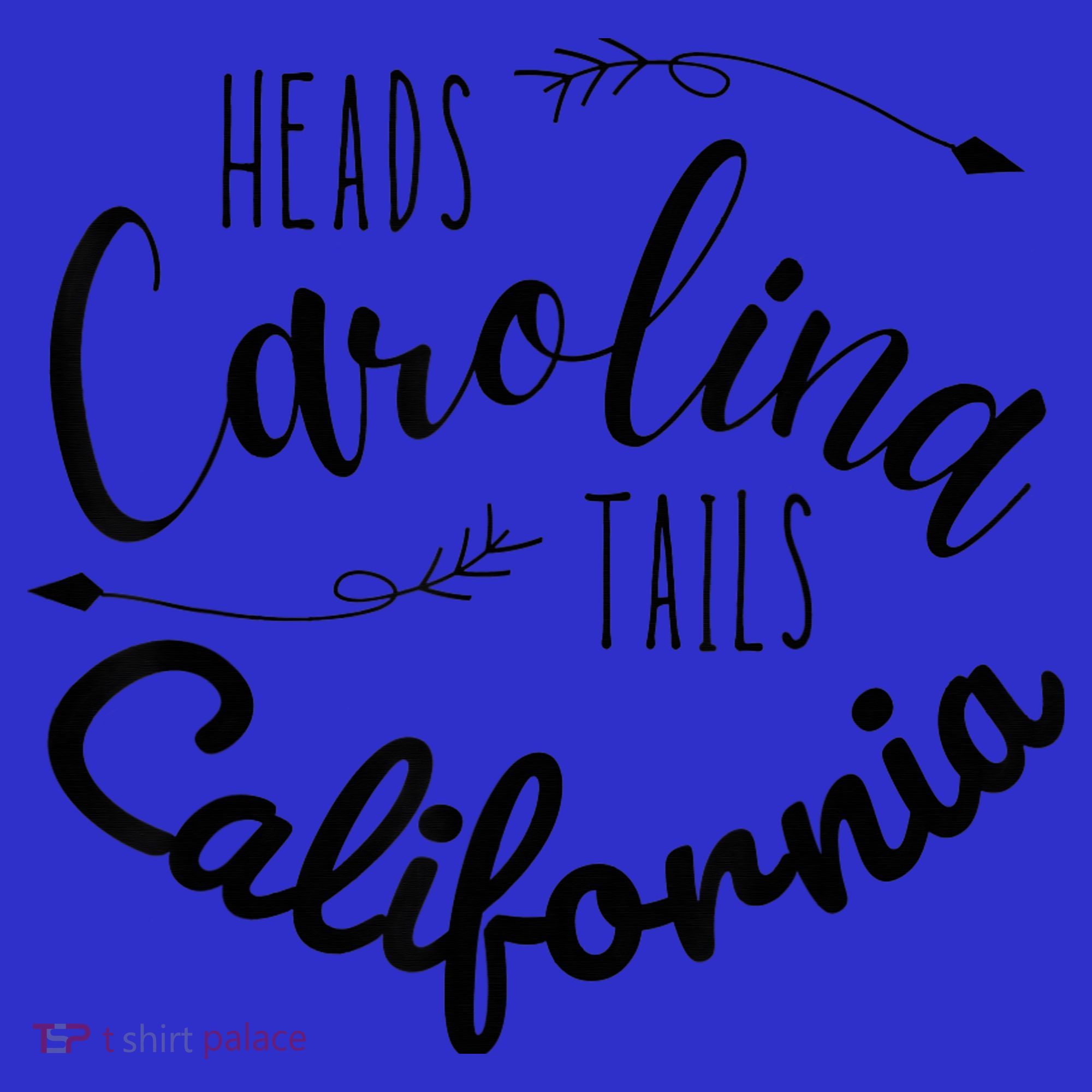 Heads Carolina Tail California Western Summer Beach Paradise Sweatshirt