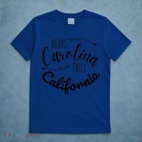 Heads Carolina Tail California Western Summer Beach Paradise T-Shirt thumb 5