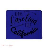 Heads Carolina Tail California Western Summer Beach Paradise Mousepad thumb 0