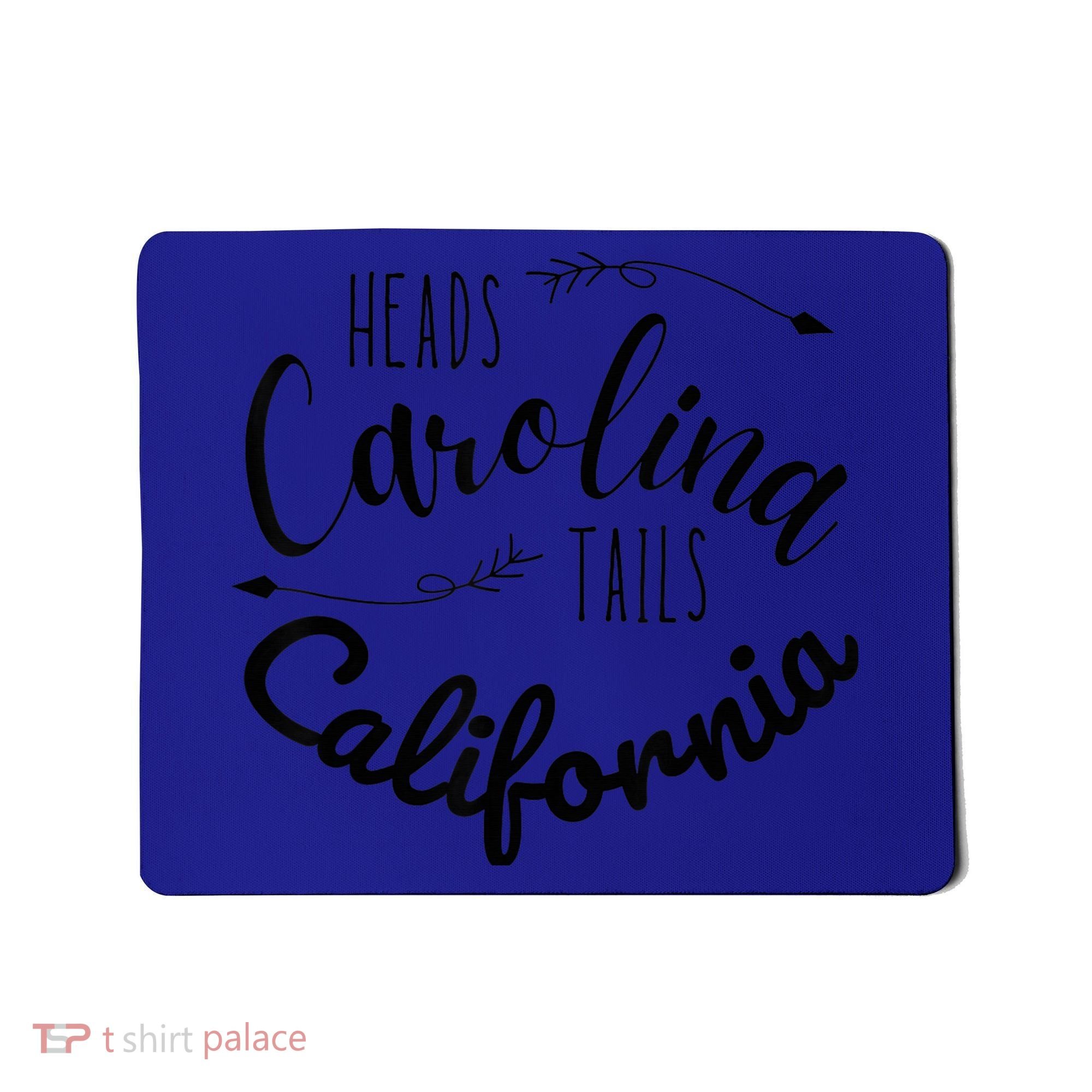 Heads Carolina Tail California Western Summer Beach Paradise Mousepad