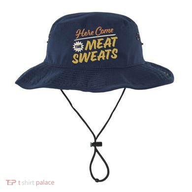 Here Come The Meat Sweats Funny Thanksgiving Bucket Hat