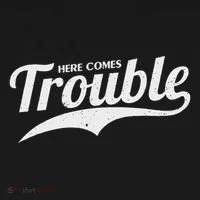Here Comes Trouble Funny Trouble Maker Toddler Hoodie thumb 2