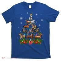 Horses Christmas Tree Lights Funny Horse Lovers Xmas Gift T-Shirt thumb 0
