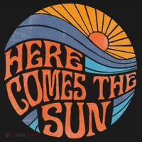Here Comes The Sun Vintage Retro Sixties Surf Summer Beach Tank Top thumb 6