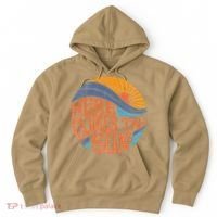 Here Comes The Sun Vintage Retro Sixties Surf Summer Beach Hoodie thumb 0