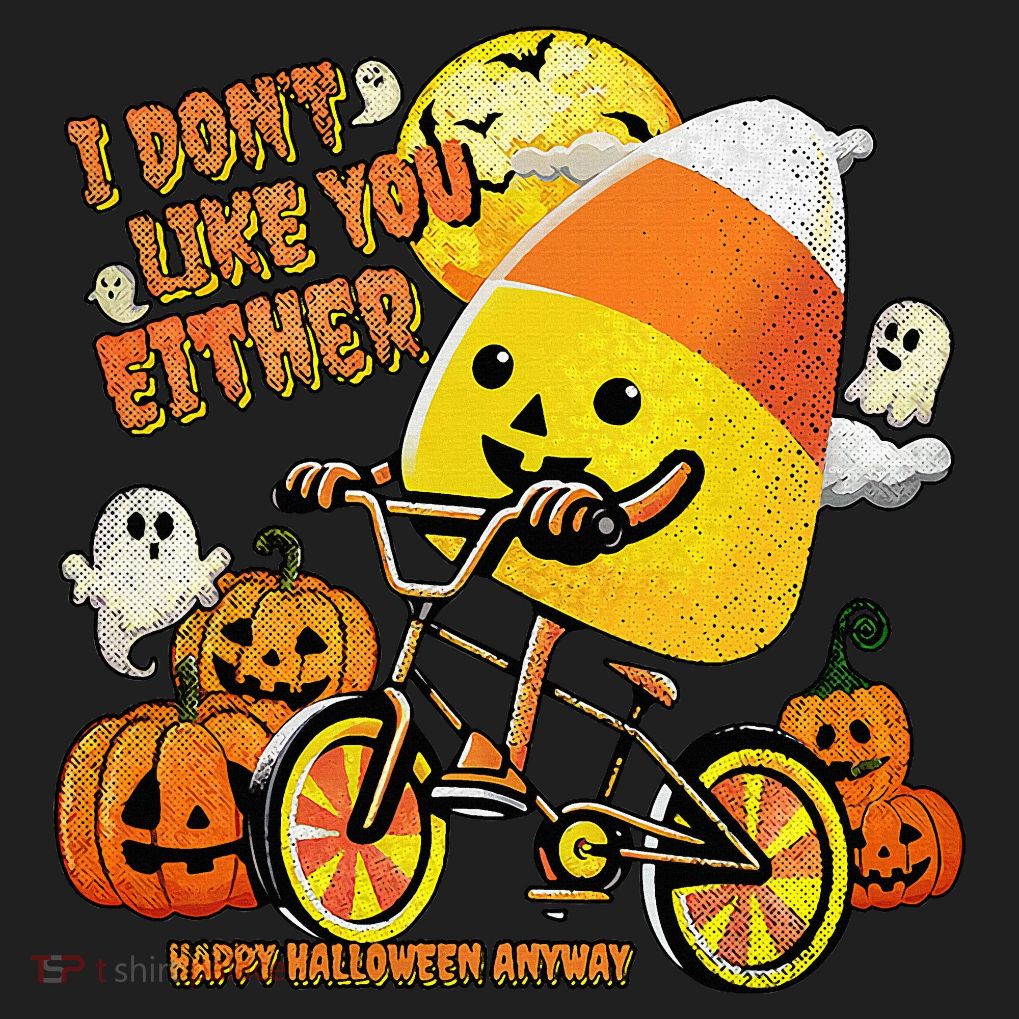 Halloween Costume Team Candy Corn I DonT Like You Either Hat