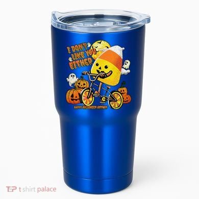 Halloween Costume Team Candy Corn I DonT Like You Either Tumbler