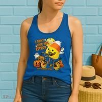Halloween Costume Team Candy Corn I DonT Like You Either Women's Tank Top thumb 2